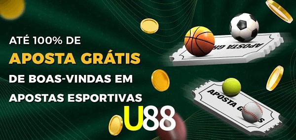 U88bet Ate 100% de Aposta Gratis